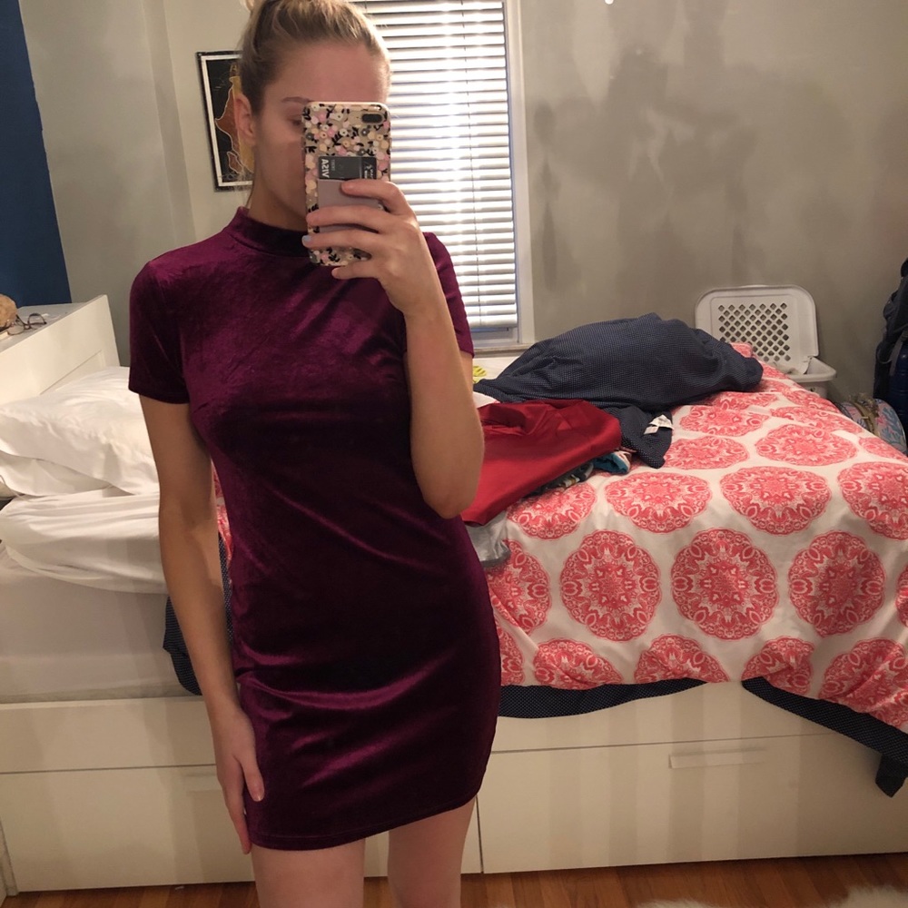 Purple dress
